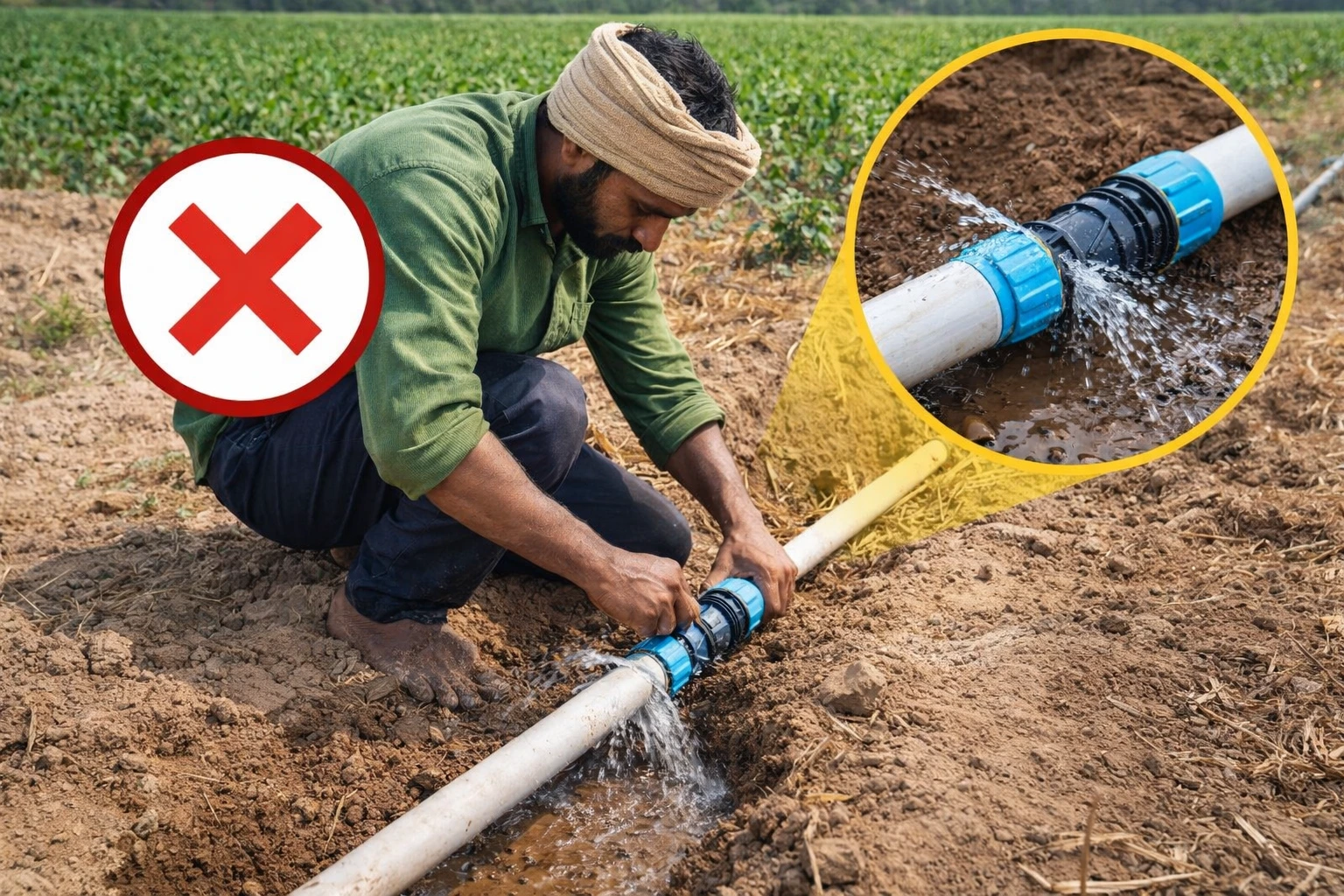 Pipe Installation Mistakes in Agriculture & How to Avoid