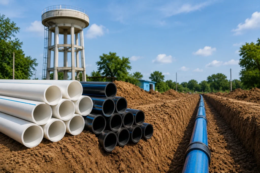 plastic pipe