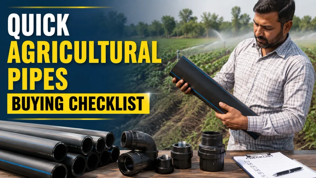 Agricultural Pipes, HDPE pipe manufacturer in Indore, PVC pipe manufacturer in Indore, sprinkler pipe dealers near me