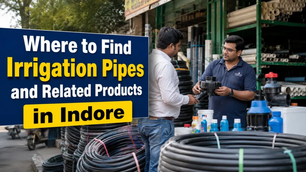 Irrigation Pipe suppliers and dealers in Indore offering HDPE, PVC, sprinkler, suction and garden pipes
