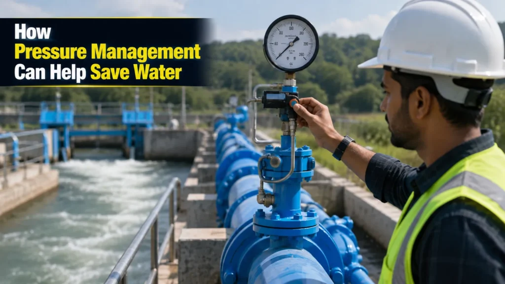 Pressure Management Systems for efficient water flow with HDPE and PVC pipes in Indore