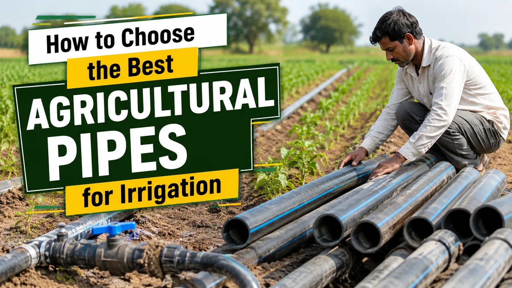 How to Choose the Best Agricultural Pipes for Irrigation