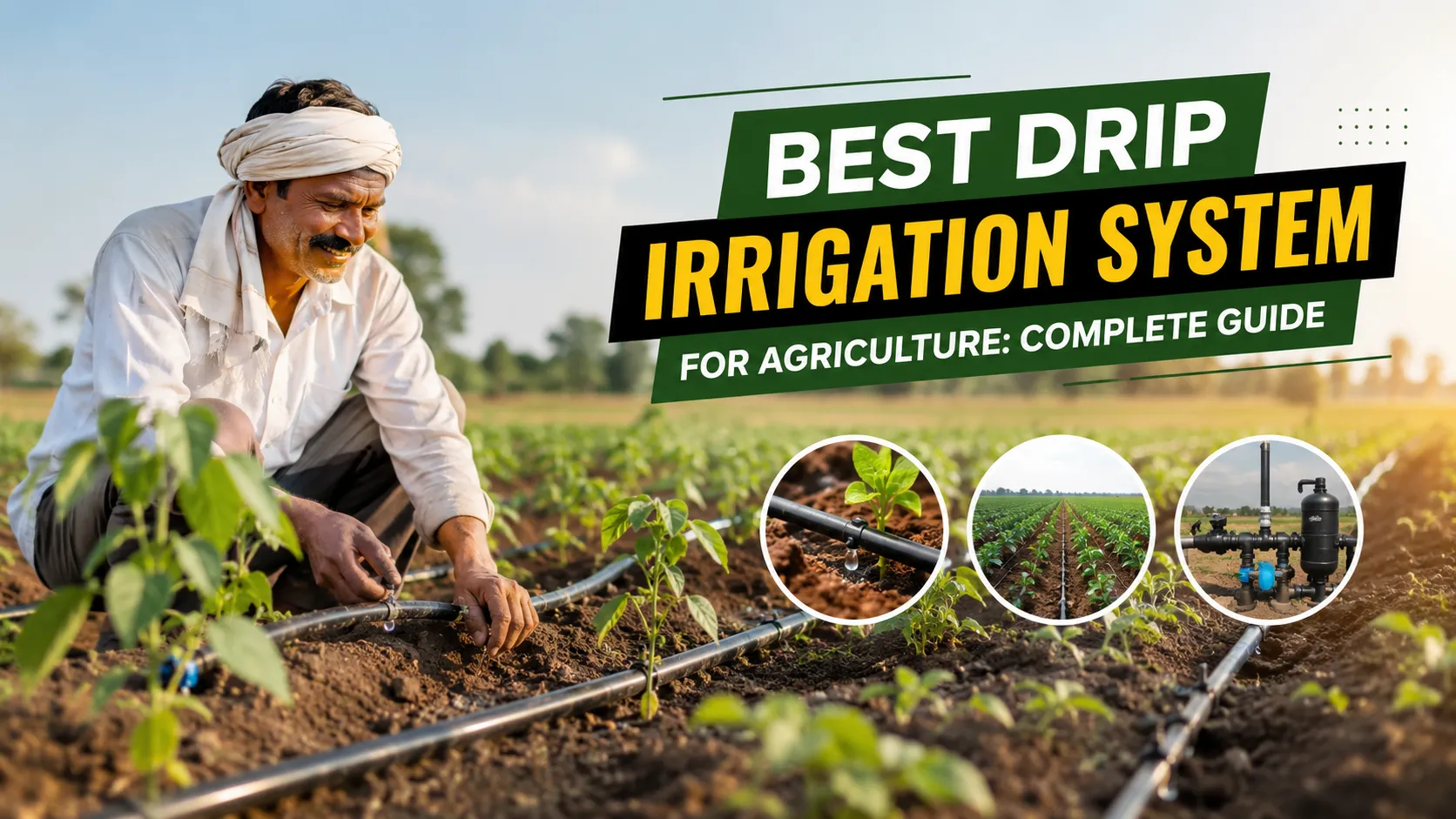 Best Drip Irrigation System for Agriculture: Complete Guide
