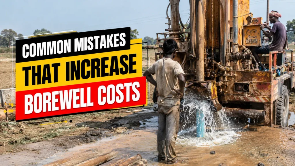 Borewell Solutions in Indore with HDPE, PVC, suction and column pipes for irrigation and reliable water systems