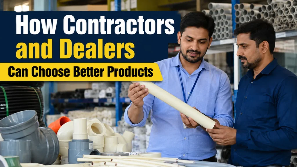 Contractors and dealers choosing quality pipes for Drip Irrigation projects in Indore