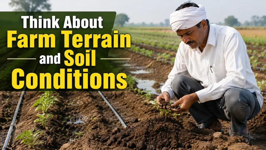 Irrigation Pipe selection for farm terrain and soil conditions with an HDPE Pipe Manufacturer in Indore