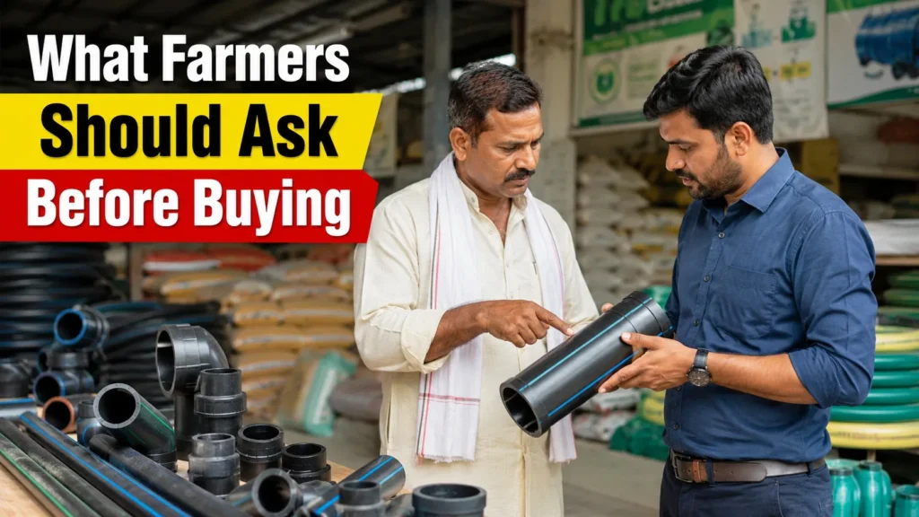 Suction Pipes for farmers with HDPE Pipe Manufacturer in Indore, PVC Pipe Manufacturer in Indore, irrigation pipes, sprinkler pipes and agricultural pipe solutions.