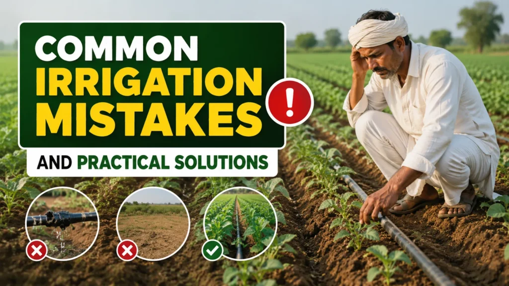 Crop Irrigation Techniques and Common Irrigation Mistakes
