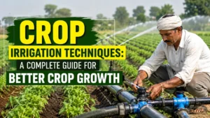 Read more about the article Crop Irrigation Techniques: A Complete Guide for Better Crop Growth