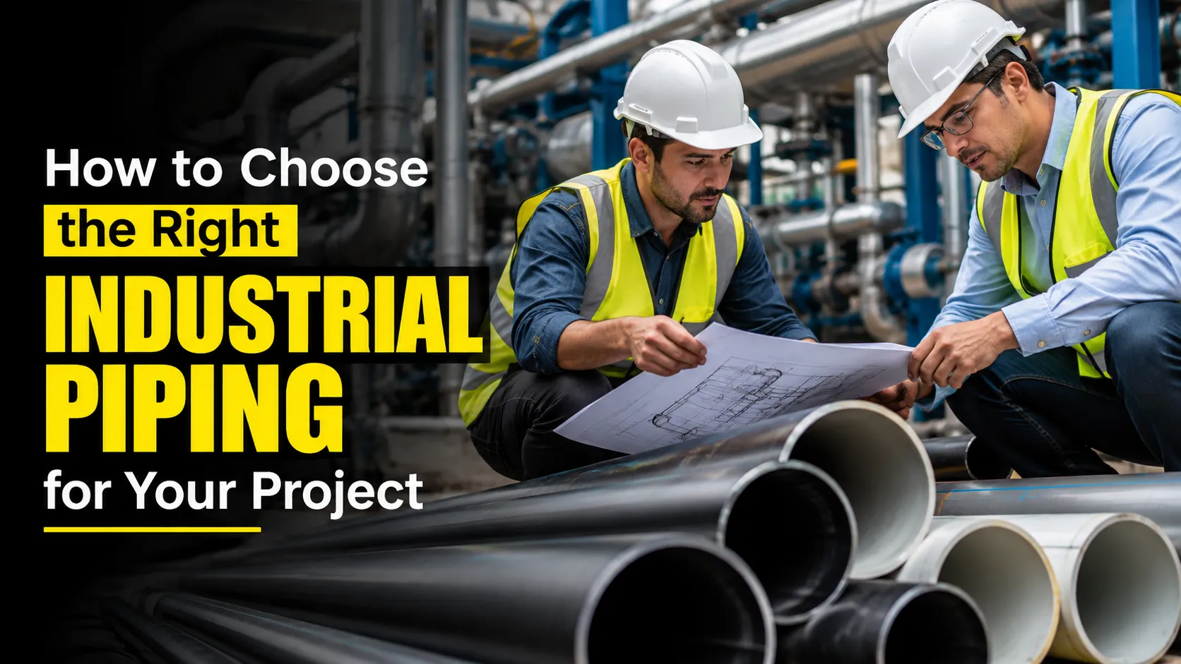 You are currently viewing How to Choose the Right Industrial Piping for Your Project