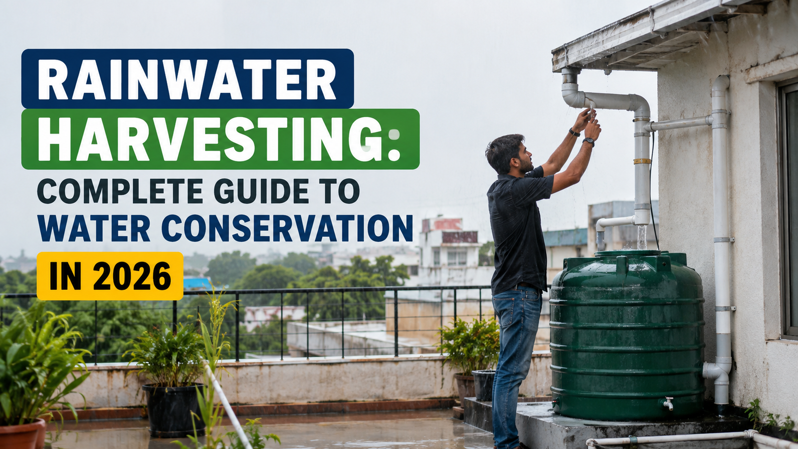 Rainwater Harvesting: Complete Guide to Water Conservation in 2026