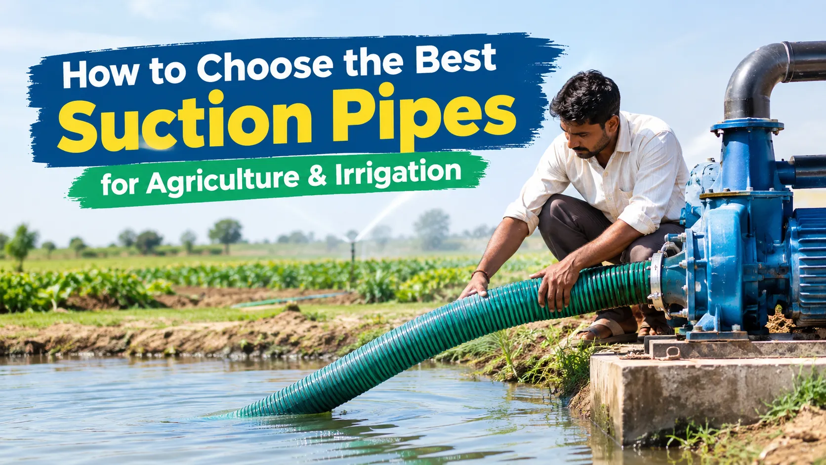 How to Choose the Best Suction Pipes for Agriculture & Irrigation