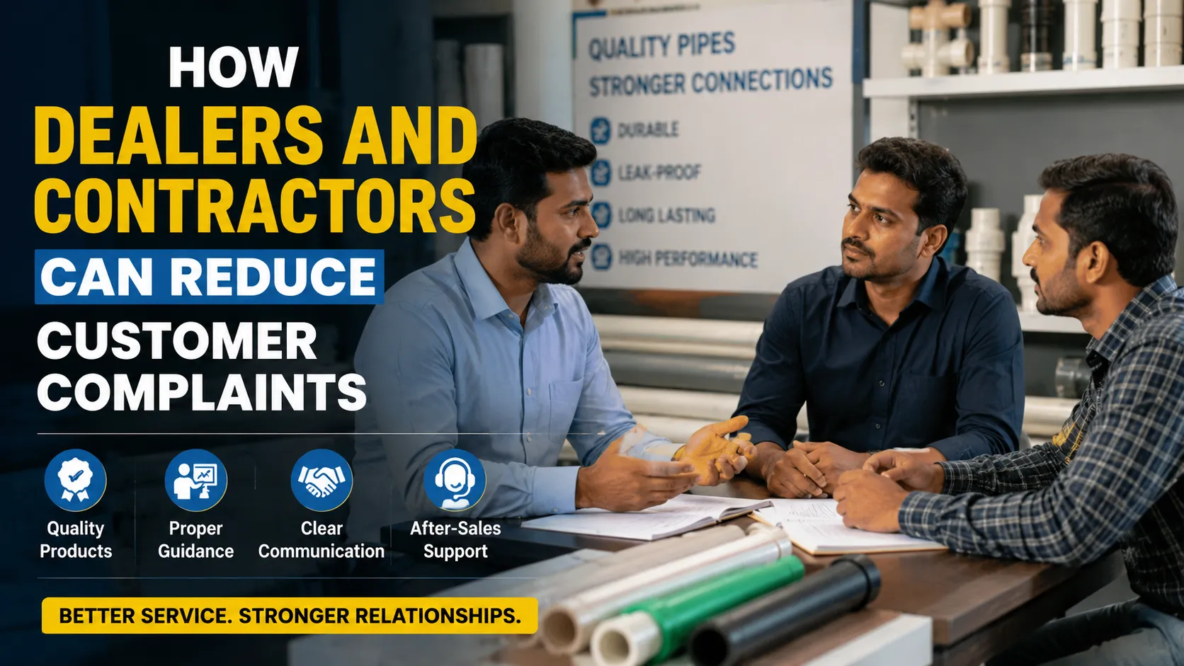 Pipe Leakage Prevention with Quality HDPE and PVC Pipes in Indore