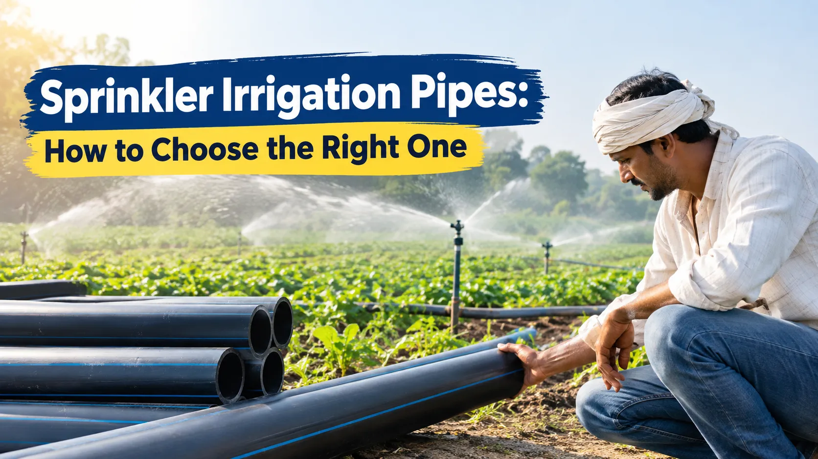 Sprinkler Irrigation Pipes: How to Choose the Right One