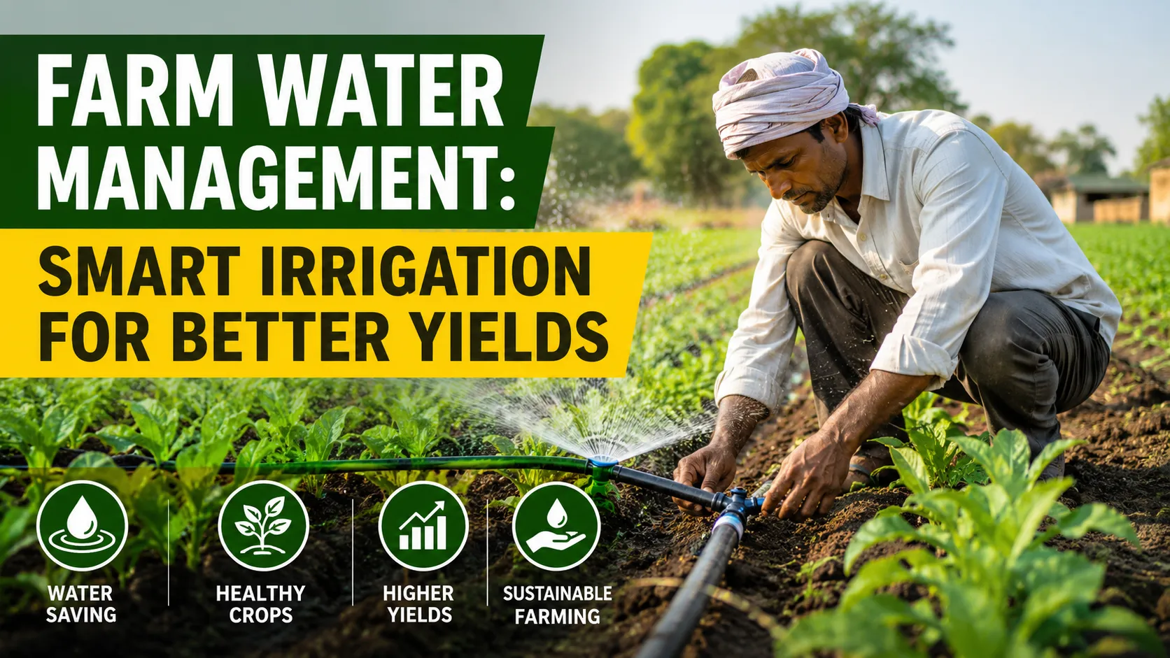Farm Water Management: Smart Irrigation for Better Yields