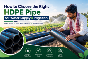 Read more about the article How to Check HDPE Pipe Quality Before Buying for Agriculture & Irrigation