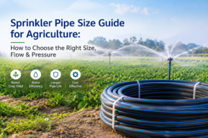 Read more about the article Give Your Crops the Water They Need: Choose the Right Sprinkler Pipe with Confidence